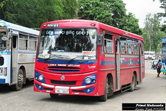 NE-1617 Nawalapitiya Depot Ashok Leyland - Lynx 4200 C type bus at Kandy in 09.09.2023