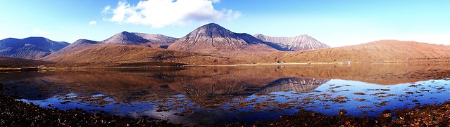 A crystalline late october morning in the Red Cuillins