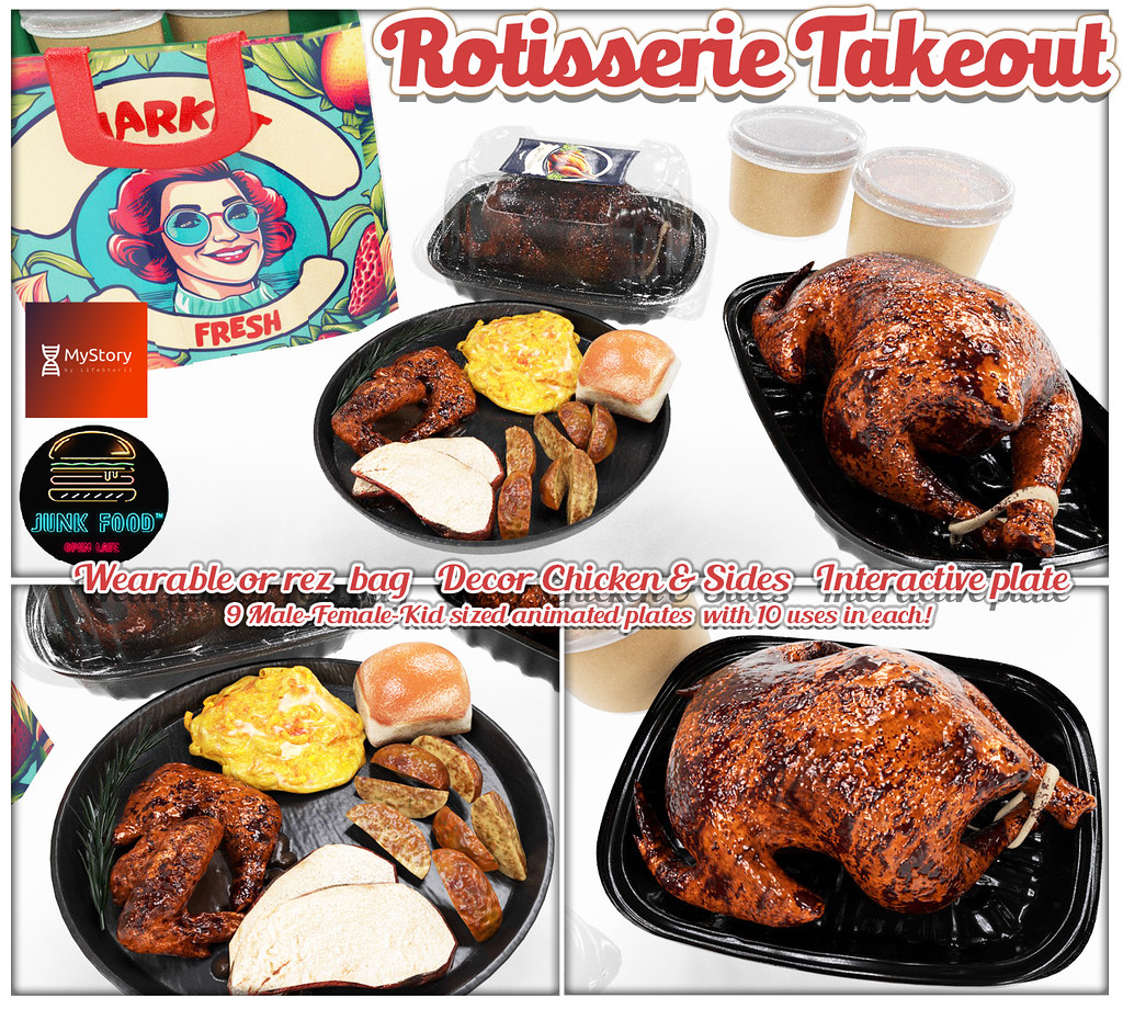 Junk Food – Rotisserie Set Ad MS