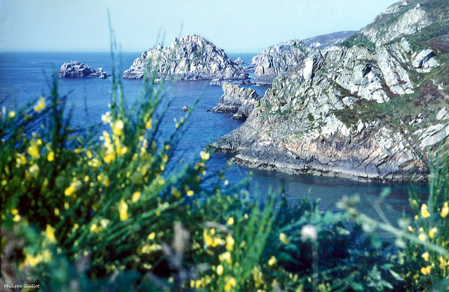 La côte bretonne au cap Sizun