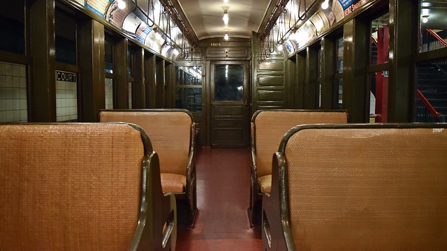 Interior of BRT car 1404