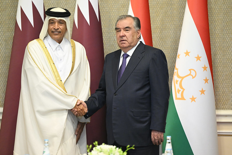 Встреча с Председателем Консультативного собрания Государственного совета Катара Хасаном ибн Абдулло Аль-Ганимом