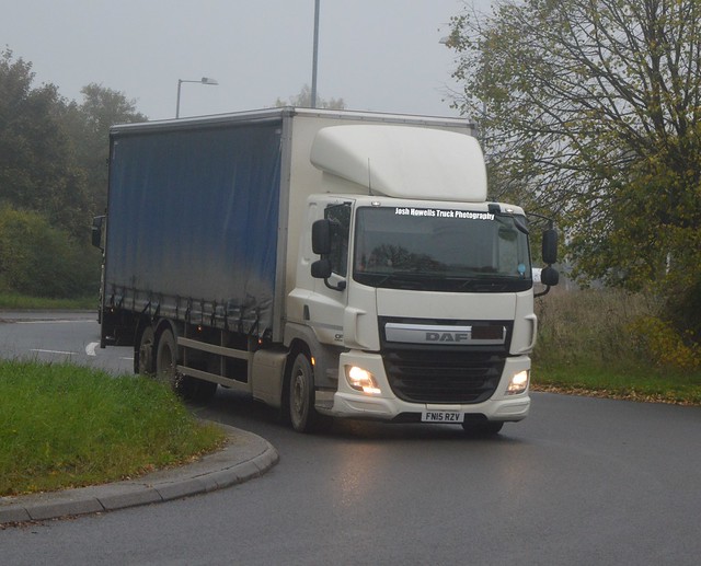 Severn Transport Service FN15 RZV On The A5 At Oswestry