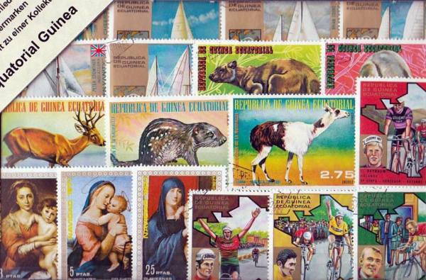 Äquatorialguinea 150 different stamps