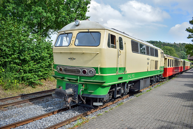 Vulkan-Express Brohltal-Eisenbahn Bahnhof Engeln