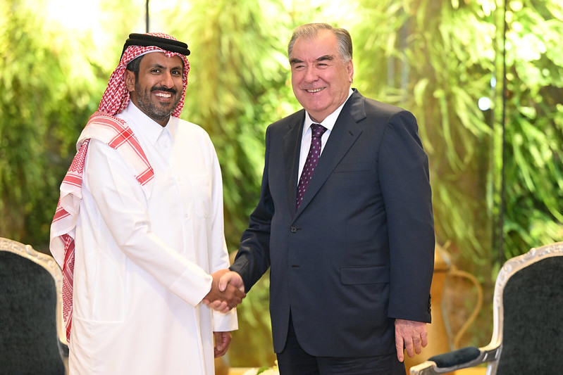Встреча с Председателем сектора инвестиций Государственного инвестиционного Фонда Катара Шейхом Файсалом Ибн Тани Аль Тани
