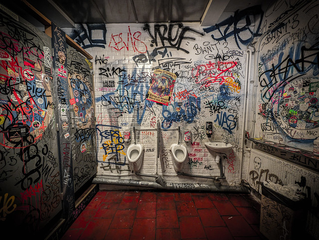 Toilet graffiti