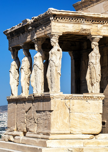 Le Cariatidi Acropoli Atene