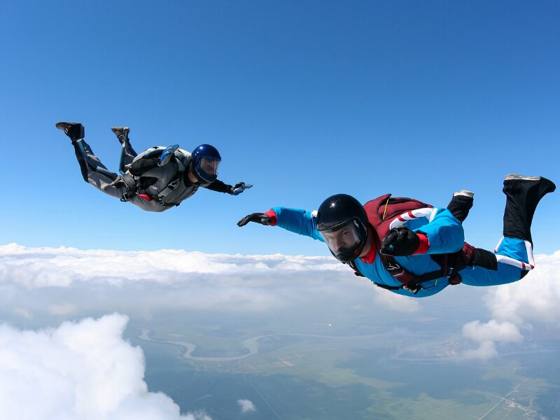 best Arenal volcano tours - skydiving