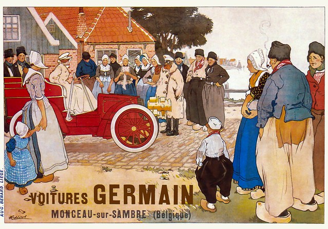 CASSIERS, Henri. Voitures Germain, Monceau-sur-Sambre (Belgique), c. 1905