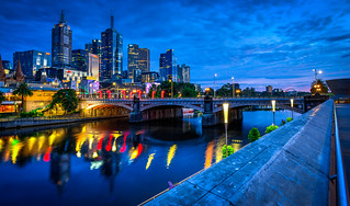 Sunrise, Downtown Melbourne, Australia