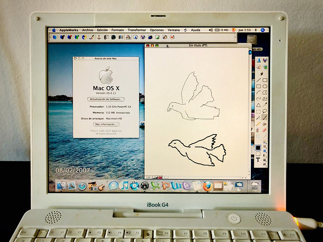 Obsolete iBookG4 2005