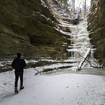 Visiting the Falls in French Canyon A walk up the frozen stream to the frozen waterfall in French Canyon.
Starved Rock State Park, Illinois
In Explore January 23, 2024
&lt;a href=&quot;https://tomgillphotos.blogspot.com/2024/01/frozen-french-canyon.html&quot; rel=&quot;noreferrer nofollow&quot;&gt;Read about the hike on my blog&lt;/a&gt;