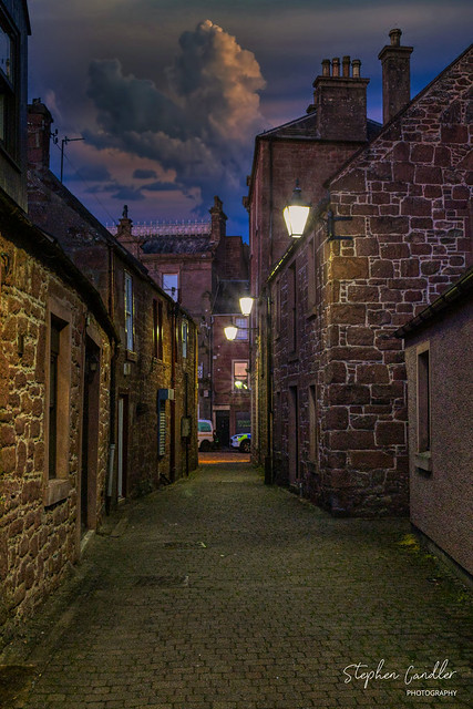 Alley In The Evening