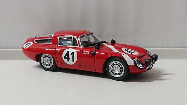 Alfa Romeo TZ 24 Heures du Mans 1964 #41 Giampiero Biscaldi / Giancarlo Sala (Best 1/43)