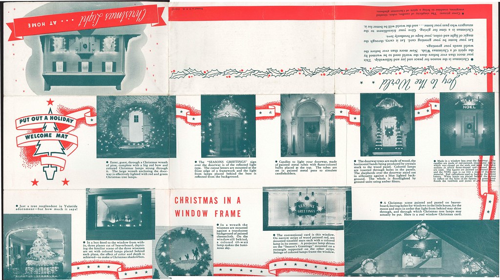 1940 GE Christmas Lighting Guide