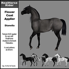Elite Equestrian Flower Coat - Dianella