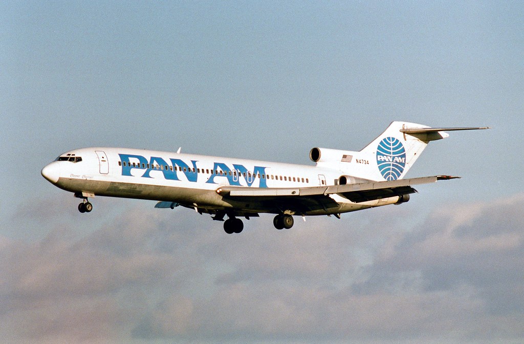 Pan Am (ex National) Boeing 727-235 N4734 seen on finals t… | Flickr