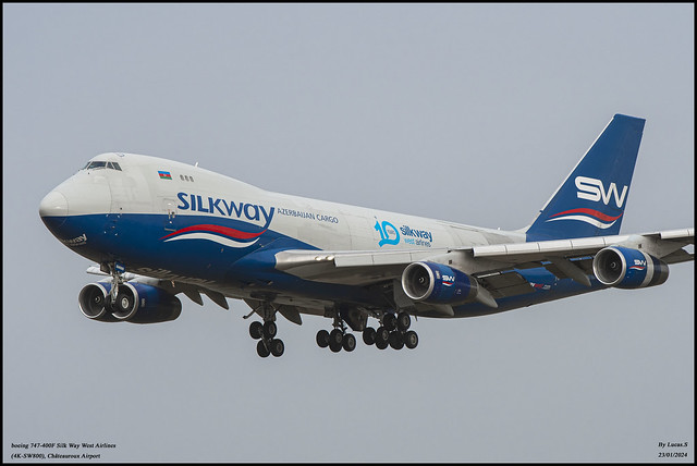 boeing 747-400F Silk Way West Airlines (4K-SW800)