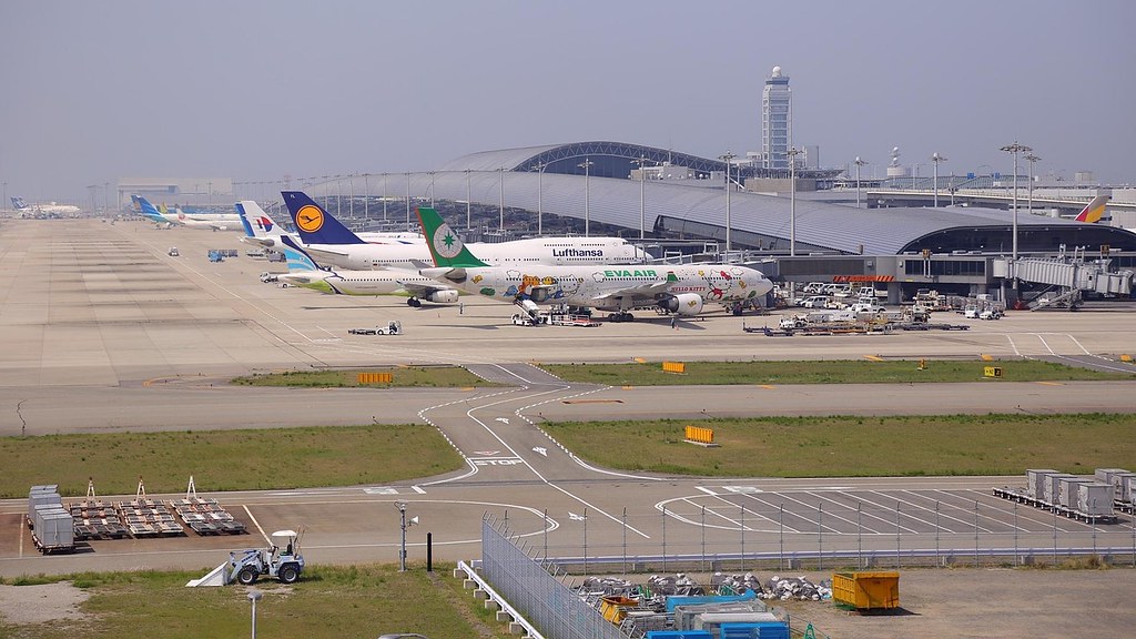 關西國際機場。照片來源：hiroshi mack／Pixabay