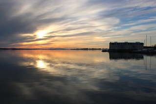 Sunset Over Charlottetown Harbour