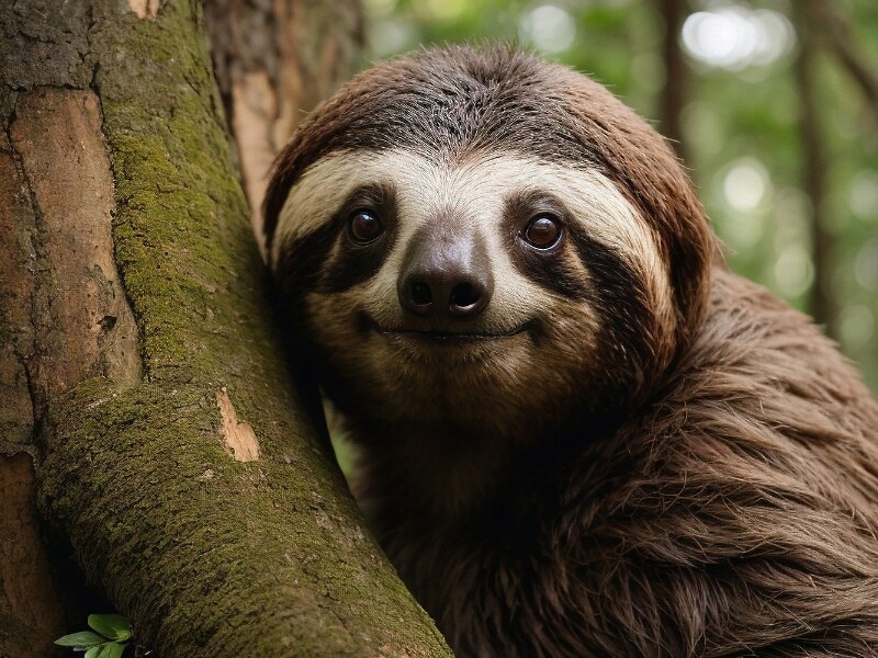 sloths in costa rica - Two-Toed Sloth