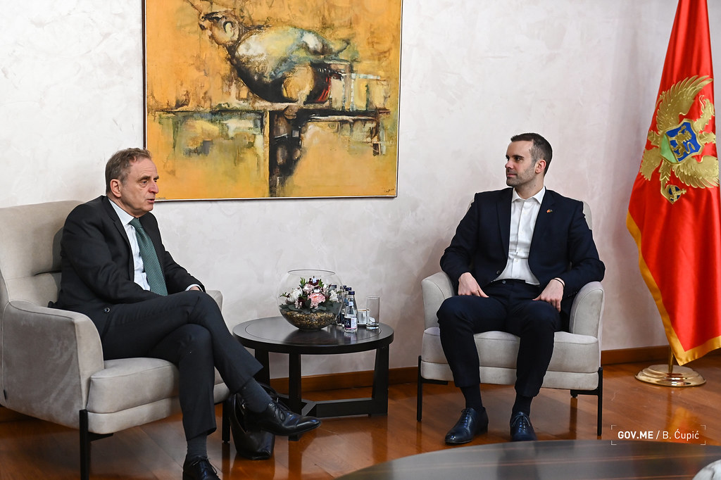 Milojko Spajić - Joust Reintjes, ambasador Holandije