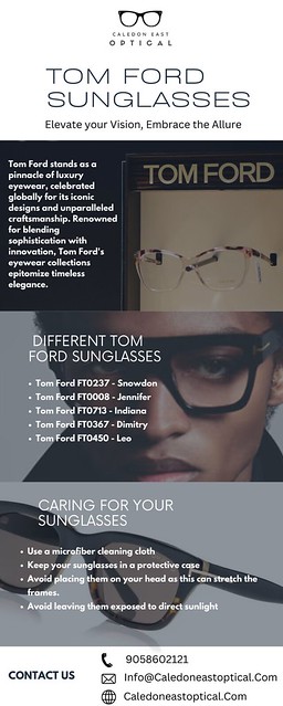 Iconic Visionaries: Tom Ford Sunglasses Collection
