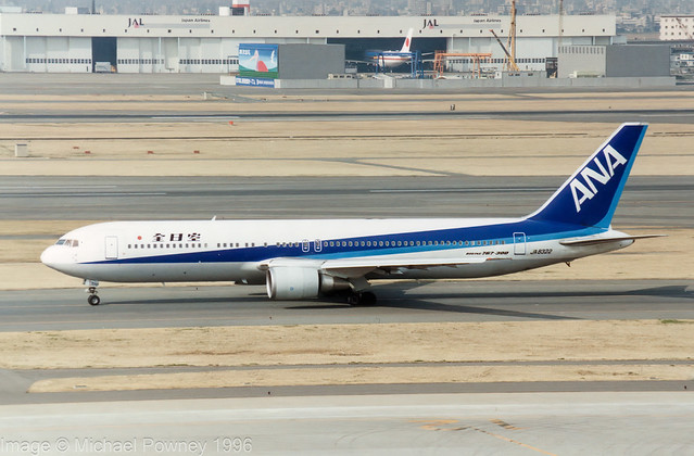 JA8322 - 1992 build Boeing B767-381, airframe withdrawn from use in 2017 and later scrapped at San Bernadino, CA