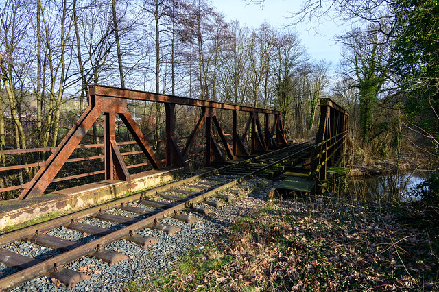 old train bridge near Lemgo