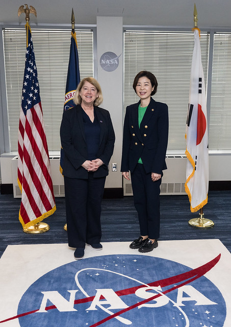 NASA Deputy Admin Meets with Korean Vice Minister for Science and ICT (NHQ202401230015)