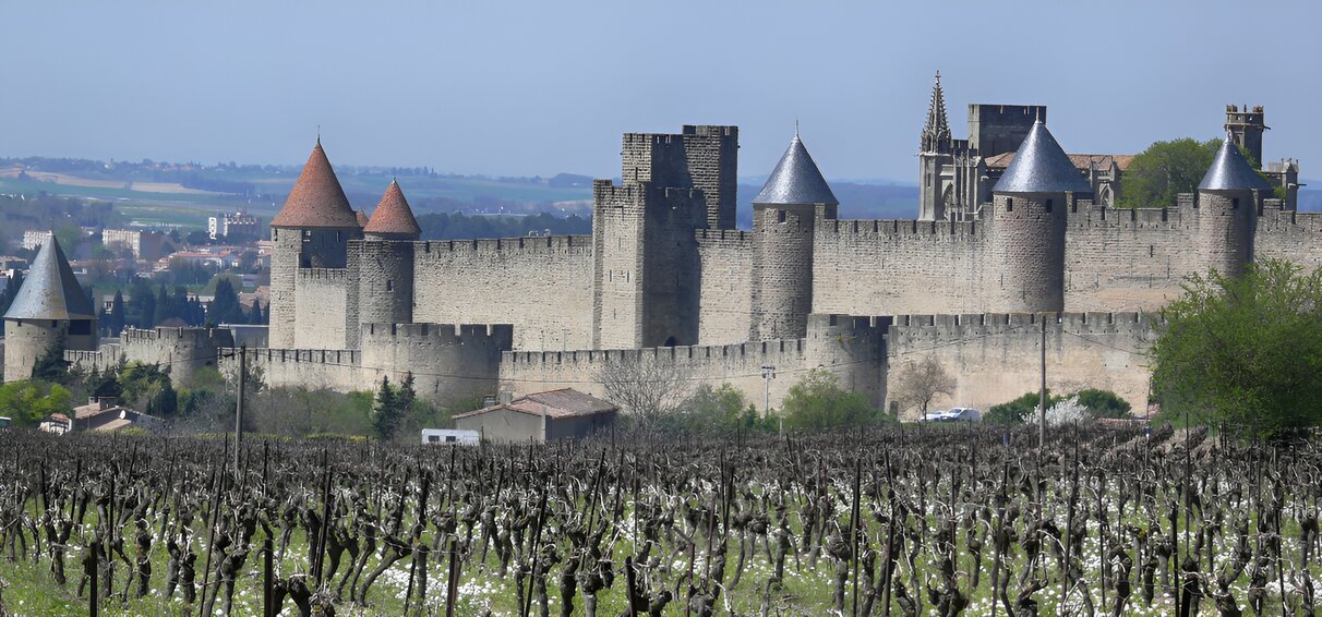 The shining turrets of Carcassonne. Photo Ad Meskens