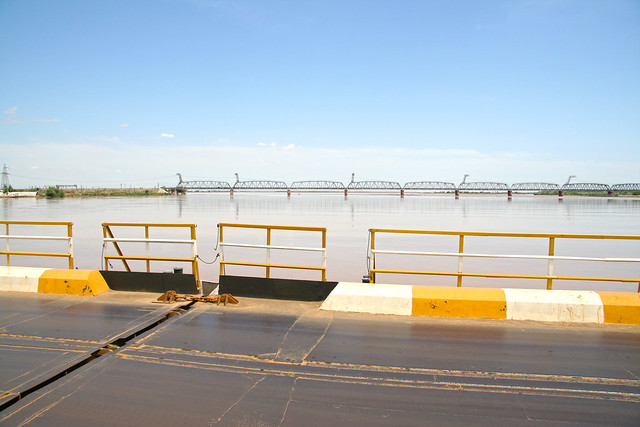 bridges across Amu-Darja