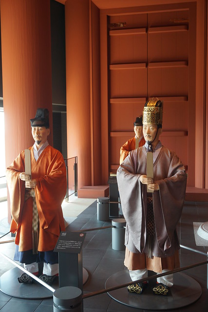 Reconstitution de la salle du trône du Palais Impérial Naniwa Miya