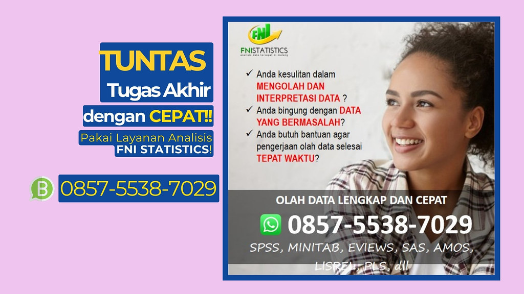 WA 0857-5538-7029 Jasa Analisis Data Penelitian di Padang