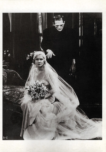 Boris Karloff and Mae Clarke in Frankenstein (1931)