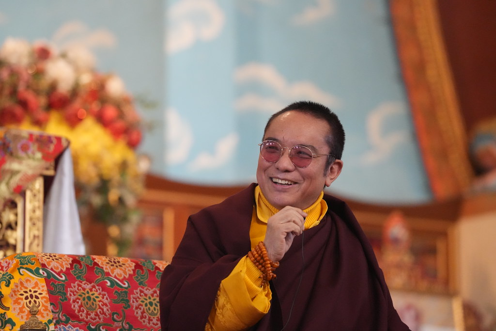 2024.01.22 Guru Vajradhara Tai Situ Rinpoche meets with the Kagyu Monlam Members and Volunteers