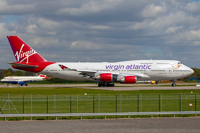 Virgin Atlantic - Boeing 747-443 G-VGAL @ London Gatwick