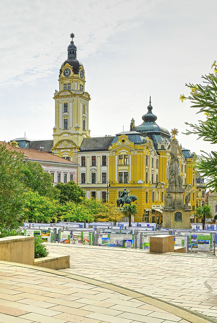 Széchenyi Square, Pecs Hungary
