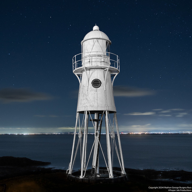Black Nore Lighthouse - night