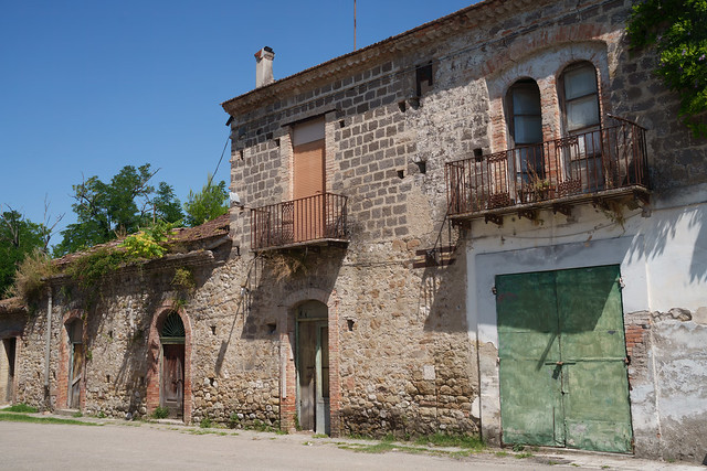 Apice Vecchio, old abandoned village in Benevento province, Italy