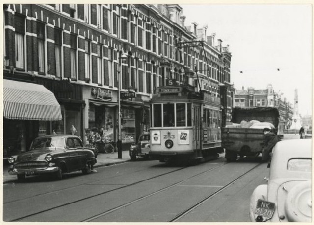 lijn 5 bij de Regentes in 1961