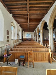 south aisle looking west