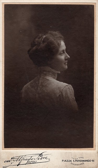 CDV Portrait of a young woman - Italy - c.1905