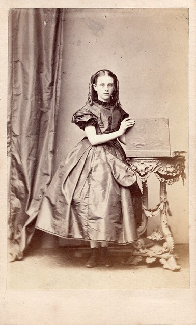 CDV Portrait of a girl - U.K. - c.1865