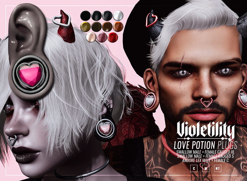 Violetility – Love Potion Plugs