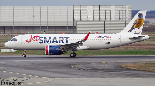 F-WWIP / CC-DIK Airbus A320-271N JET SMART s/n 11930 - First flight * Toulouse Blagnac 2024 *