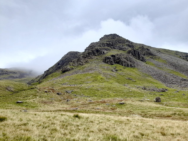 Looking towards Pillar from the top of the Black Sail Pass
