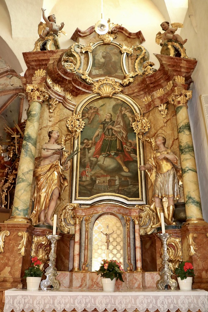 Pfarrkirche St. Leonhard in Metnitz_Florianialtar_in explore 26.01.2024