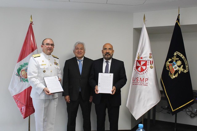 Educación en acción: USMP y La Marina de Guerra del Perú firman convenio para impulsar el desarrollo educativo